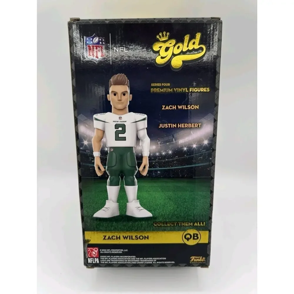 Zach Wilson Funko Gold 12